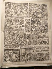 François Walthéry - Natacha 22 : L'épervier Bleu - Comic Strip