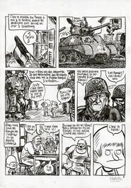 Blutch - Planche 2 de l'histoire courte Le français de l'intérieur - Comic Strip
