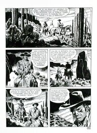 José Ortiz - Tex n°558 - Evasione planche 112 (Bonelli) - Comic Strip