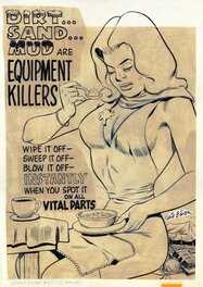 Will Eisner - 1968 - Connie Rodd (PS Magazine) - Illustration originale