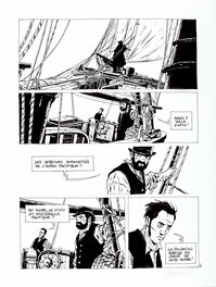 Christophe Chabouté - Moby Dick - Livre second - planche 8 - Planche originale