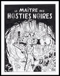Olivier Schwartz - Spirou - Le Maitre des Hosties Noires - Original Cover