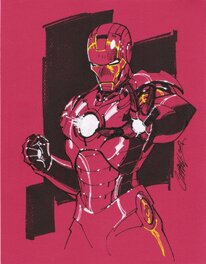 Jeffrey Scott Campbell - Ironman - Original art