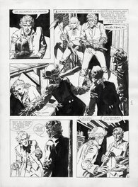Domingo Mandrafina - Mandrafina : TUSK, El Nido de la tristeza, planche n°10, 1er épisode, 1979. pour le magazine italien LANCIOSTORY - Comic Strip