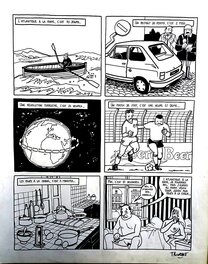 Tronchet - Planche Originale, Jean-Claude Tergal - Comic Strip