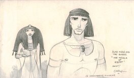 Carlos Grangel - Prince of egypt - Illustration originale