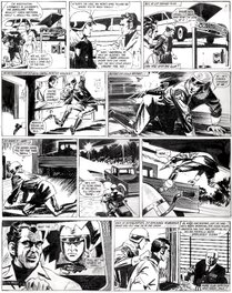 Roberto Diso - Roberto DISO : Zip NOLAN planche parue dans Lion N°20 - Comic Strip