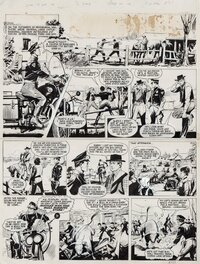 Reg Bunn - Reg BUNN : Planche de ZIP NOLAN - Comic Strip