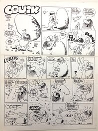 Jacques Kamb - COUIK ET L'OEUVRE D'ART - Comic Strip