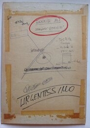 Le Verso de La Couverture Originale avec indication en italien BONNIE 191 ...Etc....