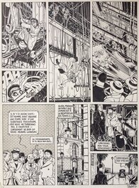 Didier Savard - Savard, Dick Hérisson, Tome 3, L'Opéra Maudit, planche n°23, 1987. - Comic Strip