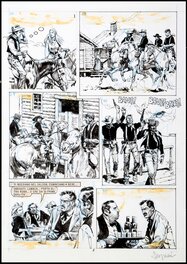 Paolo Eleuteri Serpieri - Serpieri : Tex, planche n°5 - Comic Strip