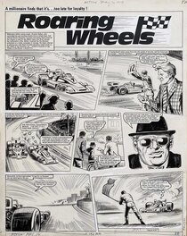 Mike White - Roaring Wheels_ACTION - Comic Strip
