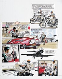 Jim Baikie - C.H.I.P.S • Look In • Jaguar - Comic Strip