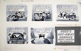 Jack Rickard - "If the underworld were allowed to advertise " MAD #229 - Comic Strip