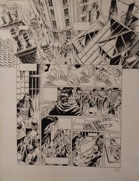 Eric Chabbert - Planche noir & blanc 01, BlackStone tome 01 : Les magiciens - Comic Strip