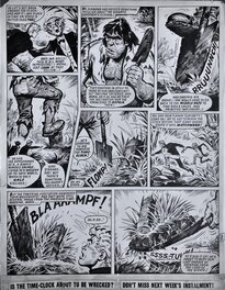 Francisco Solano Lopez - L'oeil de Zoltec  (Kelly's eye) pl 23 - Comic Strip