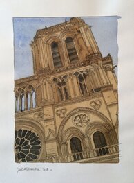 Original Illustration - Notre-Dame