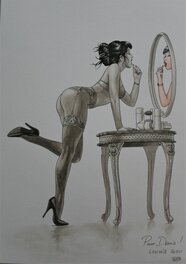 Lounis Chabane - Maquillage - Illustration originale