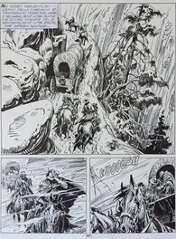 Comic Strip - Ortiz, Maxi Tex#11 bis, Il cacciatore di fossili, planche n°201, 1997.