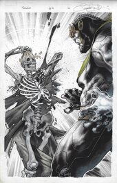 Simone Bianchi - Thanos Rising 4 p 14 Death Revealed - Comic Strip