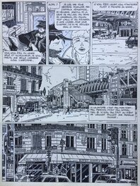 Stéphane Dubois - Dubois, L'angelot du Quinzième, planche n°2, 1983. - Comic Strip