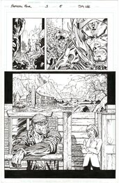 Jim Lee - Fantastic Four #3 p8 - Planche originale