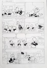 Romano Scarpa - Planche originale de Romano Scarpa "Zio Paperino e la sindrome del Seguito" - Comic Strip