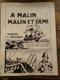 Maurice Toussaint - 20 planches "Général de Richemont" - Comic Strip