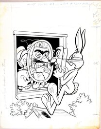 Ralph Heimdahl - Ralph Heimdhal, Bugs Bunny cover - Couverture originale