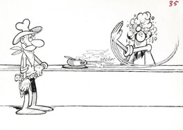 Benito Jacovitti - Jacovitti, Coccobill, for an animation cartoon - Illustration originale