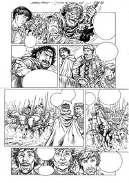 Maciej Mazur - La lance de l'empereur Otton page 22 - Planche originale