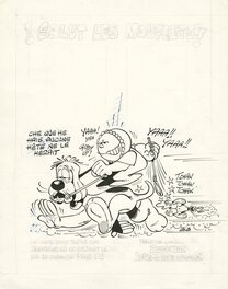 Marcel Gotlib - Poupon la Peste & Gai Luron - Comic Strip