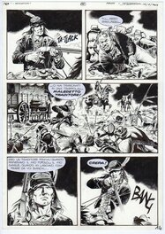 Maurizio Dotti - Tex n.662  'CAROVANA DI AUDACI' - Comic Strip