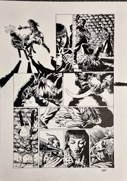 Gess - planche originale à l'encre - L'œil de la nuit - T.1 Gess - planche originale à l'encre - L'œil de la nuit - T.1
