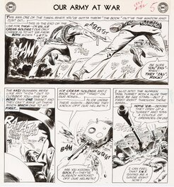 Joe Kubert - Our army at war - #132 p5 - Comic Strip