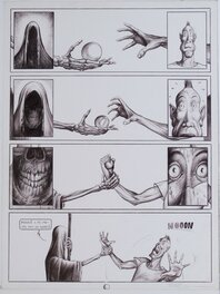 Yann Hervé - Face à la mort - Comic Strip