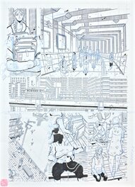 Mathieu Bablet - Page #96, from Carbone & Silicium - Planche originale