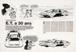 Jidéhem - La Chronique de Starter • Ferrari Modulo - Comic Strip