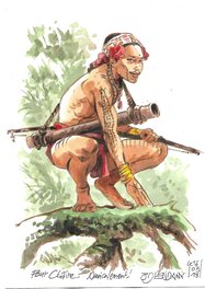 Jean-Denis Pendanx - Mentawaï - Illustration originale
