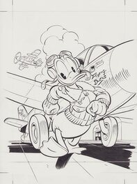 Michel Nadorp - Michel Nadorp | 2022 | Donald Duck cover - Couverture originale