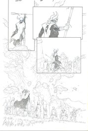 Esad Ribic - Secret wars 7 page 1 - Comic Strip
