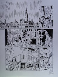 Marc Bourgne - Planche originale - Comic Strip