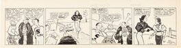 Bill Dwyer - Dumb Dora 11/22/33 by Bill Dwyer (ghosted by Milton Caniff) - Planche originale
