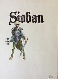 Grzegorz Rosinski - Couverture du tirage de tête de Sioban - Original Cover