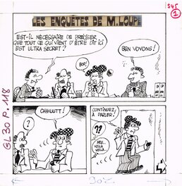 Paul Carali - Les enquêtes de M. Loupe 2 - Comic Strip