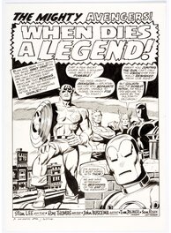 Michael Maikowsky - Avengers 81 Page 1 (Recréation d'après John Buscema) - Comic Strip