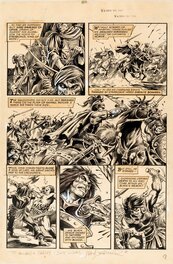 Frank Brunner - Savage Sword of Conan 30 Page 9 - Planche originale