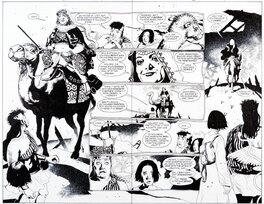 J.H. Williams III - Promethea 20 Pages 8 & 9 - Comic Strip