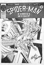 Keith Pollard - Spider-Man (Intl.) #137 - Couverture originale